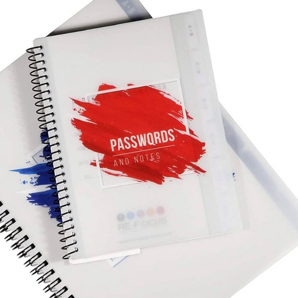 On GMA & Tamron Hall Show! Mini Password Books in Black, Red, or Purple! - Picture 8 of 13